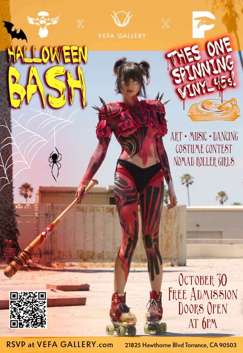Roustan Halloween Bash at VEFA Gallery, October 30